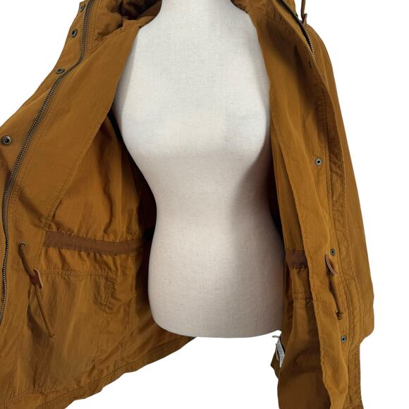 Madewell Dispatch Jacket S Brown AJ076 Canvas Duck Cloth Military Style Durable - Picture 11 of 15